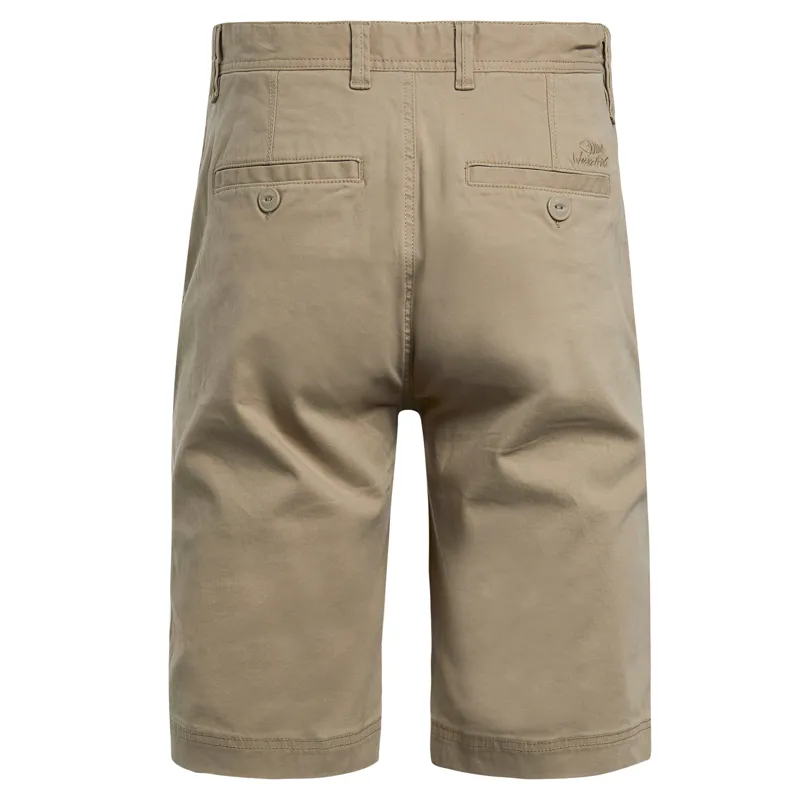 Weird Fish Rayburn Shorts Mens in Taupe Grey - Size 38-1